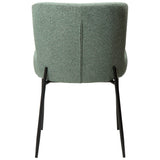Glam Stol Pebble Green, Black