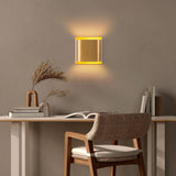 Nouakchott (15 x 11 cm) Guld Vägglampa