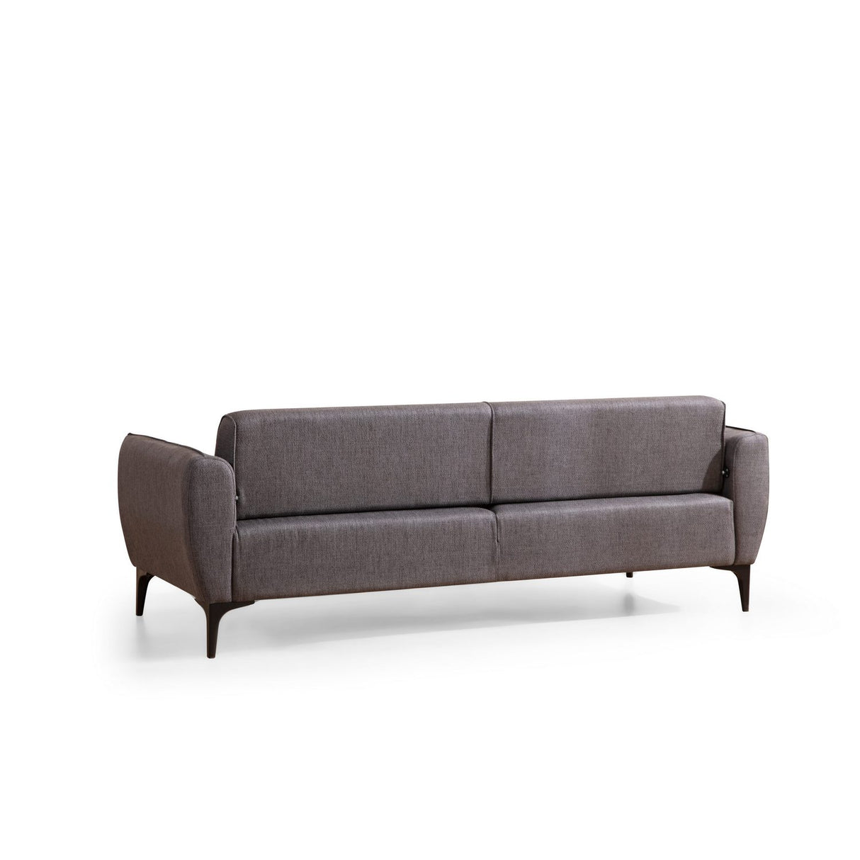 Windhoek (220 x 67 x 95 cm) Mörkgrå 3-sitssoffa