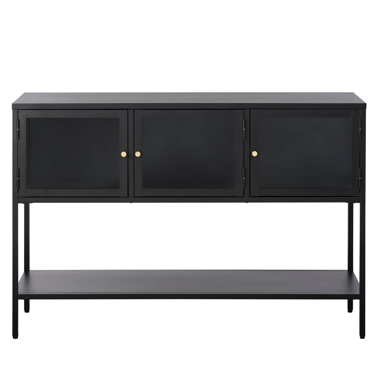 Milano Sideboard höga ben Svart