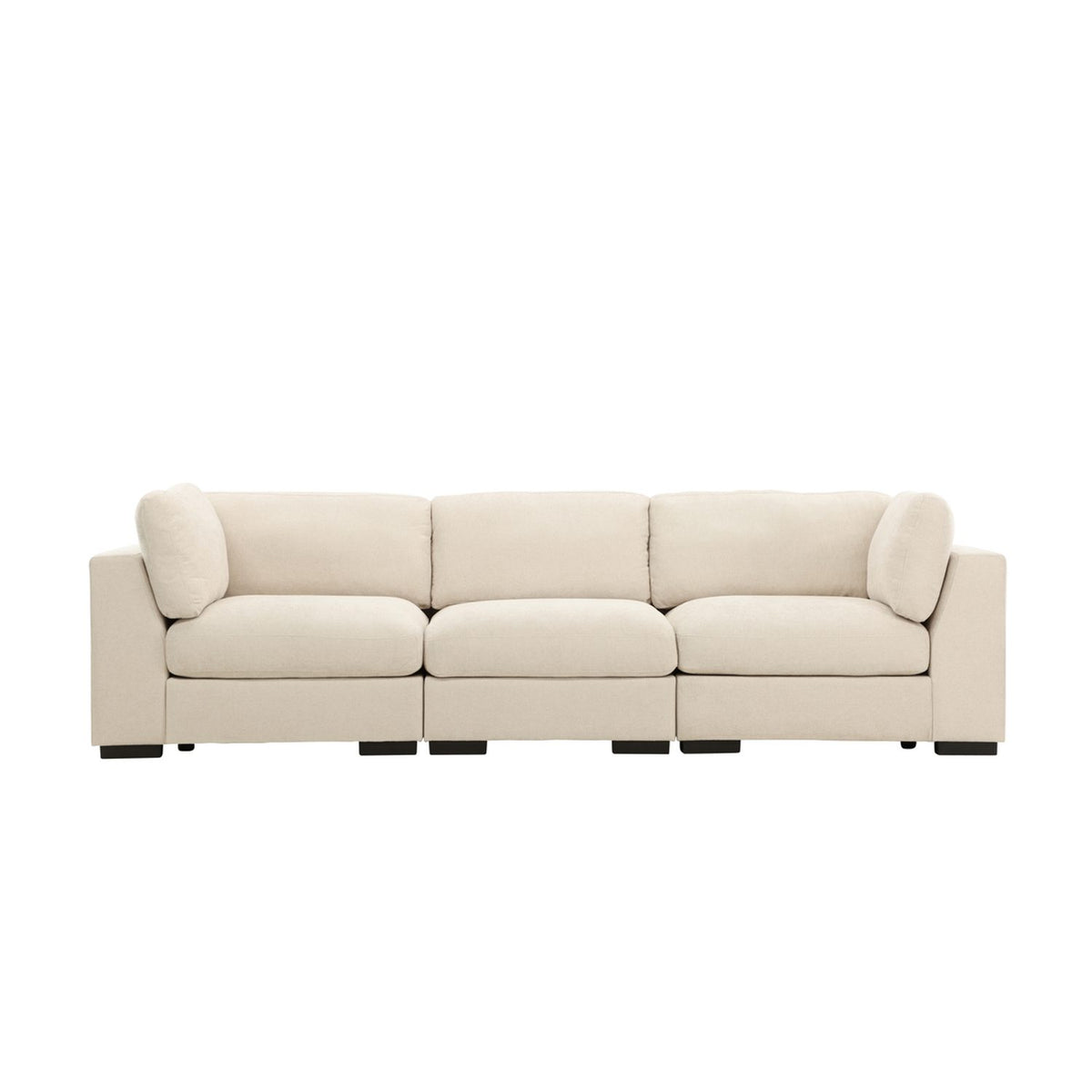 Salerno 3-sitssoffa Beige