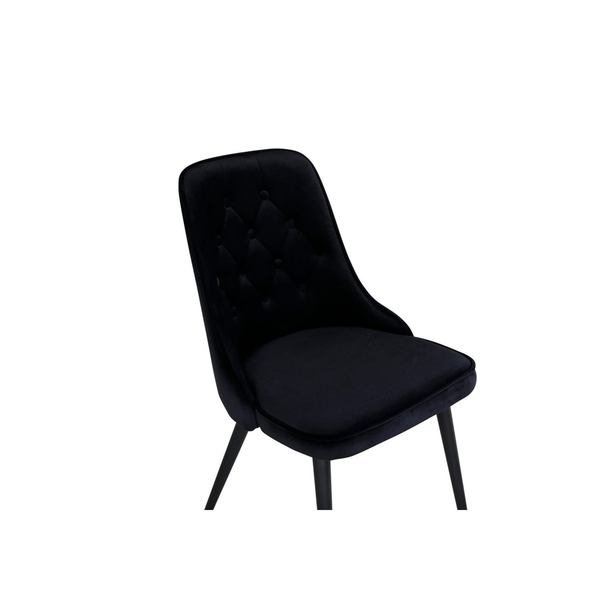 Velvet Deluxe Matstol Svart