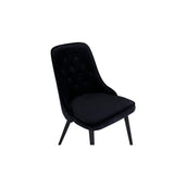 Velvet Deluxe Matstol Svart