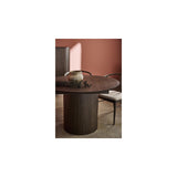 Scarlett Matbord Brunlackad Ek, 120 cm