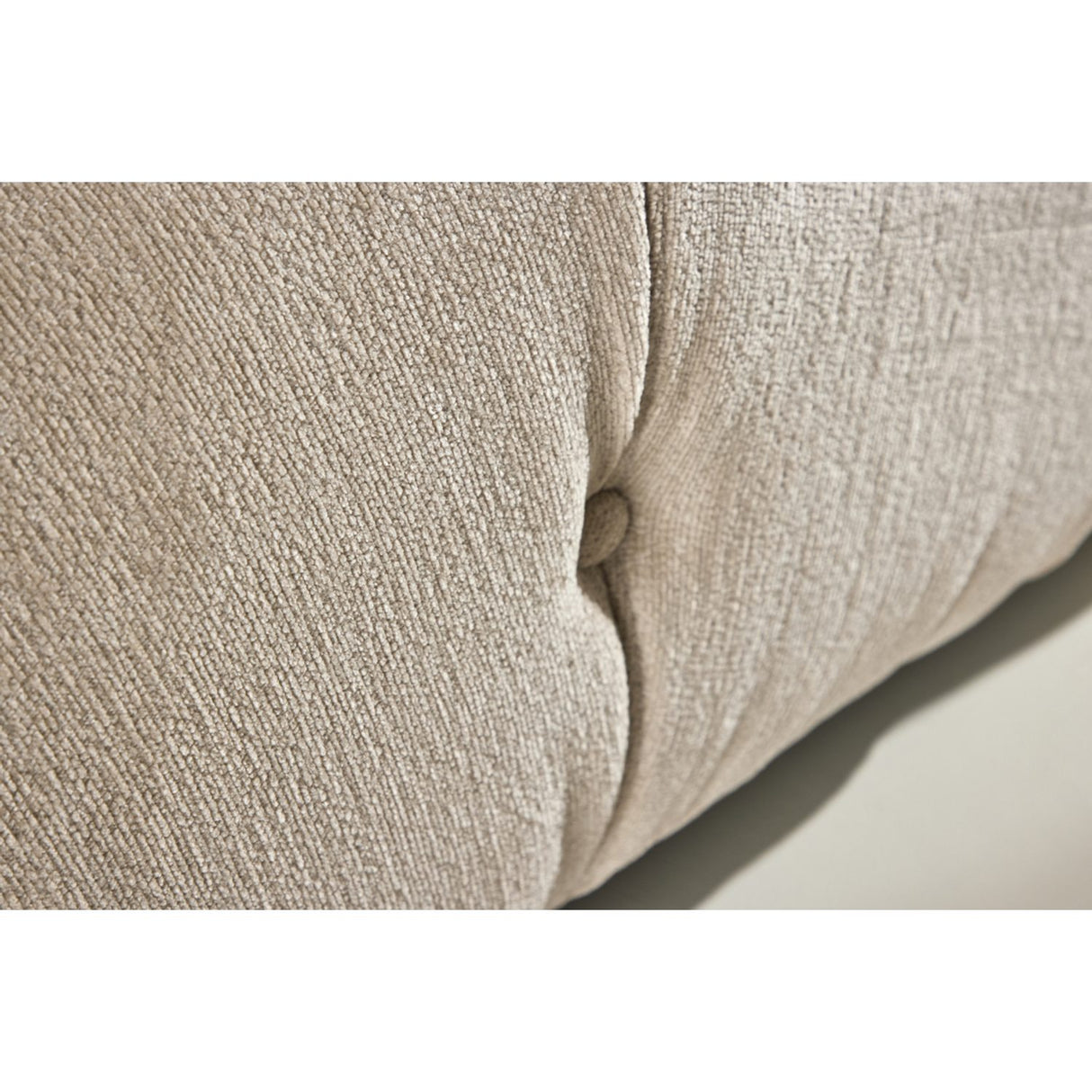 Mika Soffmodul Beige, Vänster Hörndel, Silver
