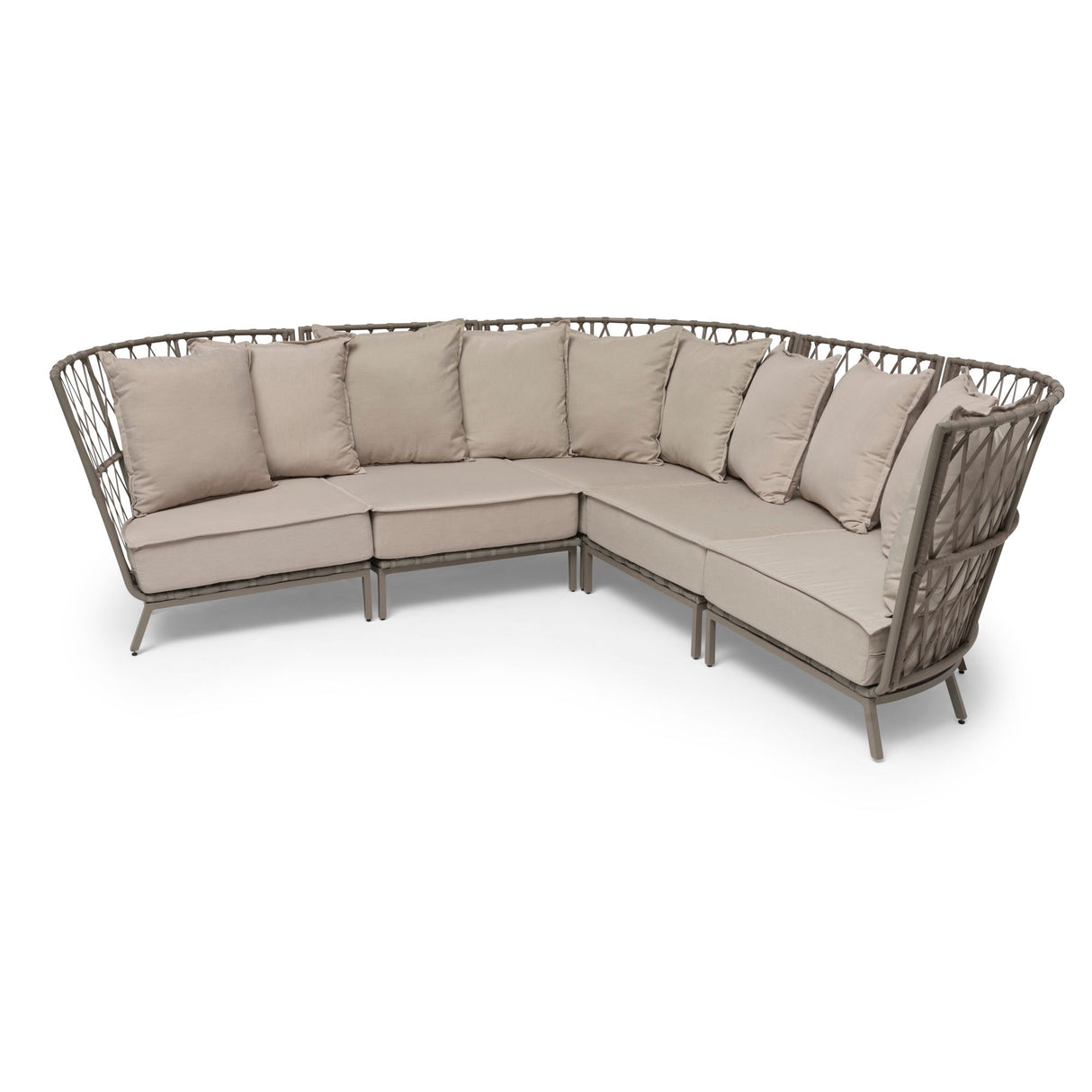Jet Set Hörnsoffa Beige