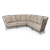 Jet Set Hörnsoffa Beige