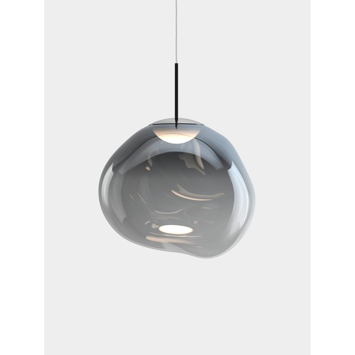 Melt Pendellampa LED Nickel