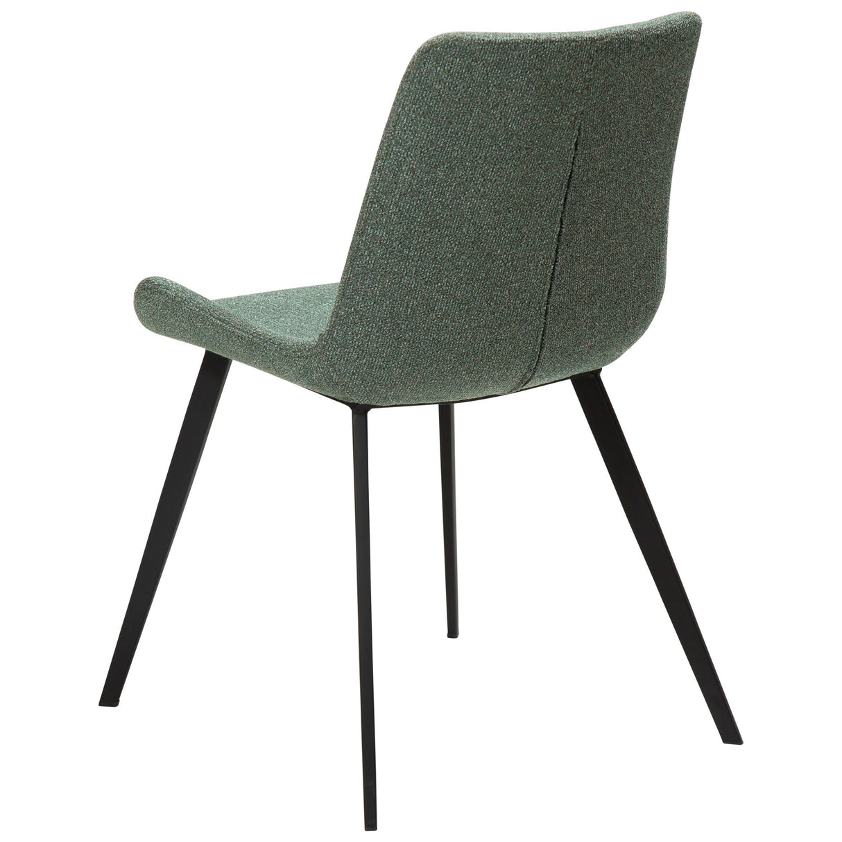 Hype Stol Pebble Green Bouclé, Black