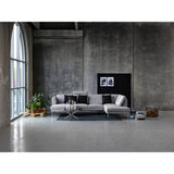 Verdun Soffbord 40x82x82 cm Krom