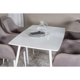 Polar, Comfort Rektangulär matgrupp Grå,Vit, Vit, 120 x 75