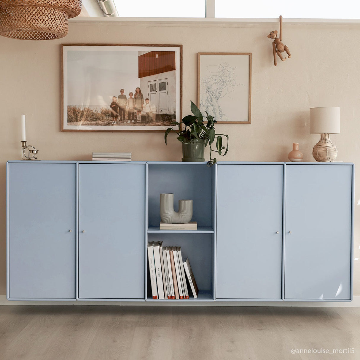 Savannah Quadrant-skänk Himalayansk Blå