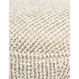Vienna (38 x 48 x 38 cm) Cream / Walnut Sittpuff