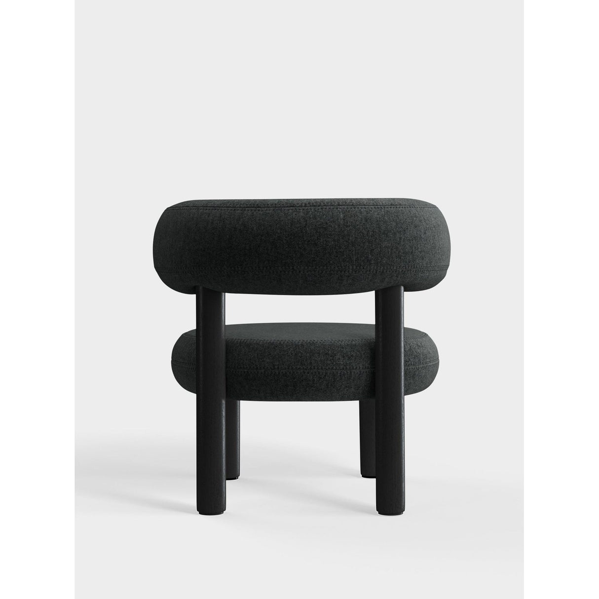 Fat Loungestol Melange Nap Dark Grey BLW