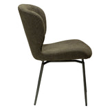 Glory Stol Svängbar Dark Olive, Antique Brass