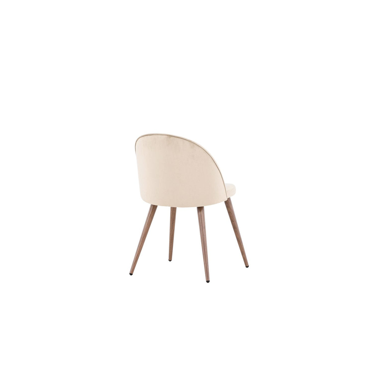 Sammet Matstol Beige, Natur, Sammet