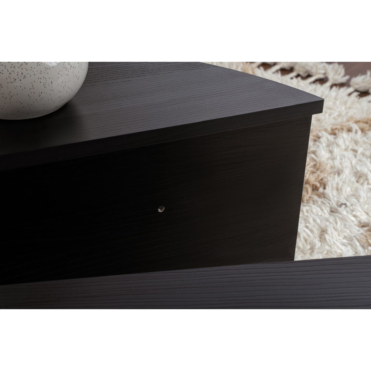 Carla Soffbord Wood Black
