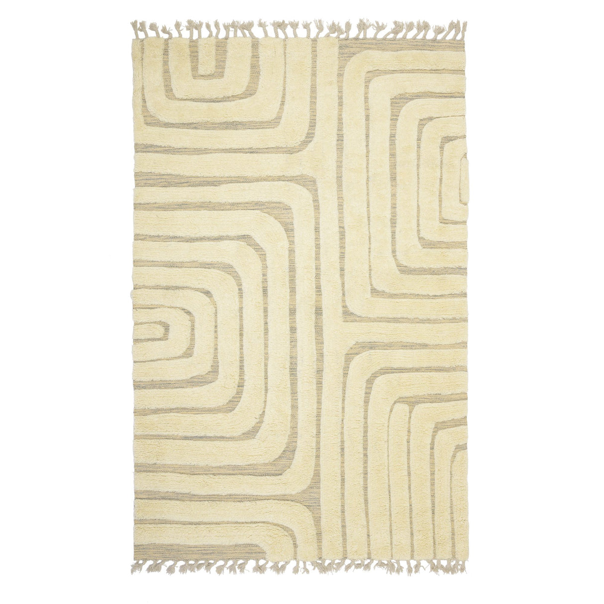 Alexander Beige Ullmatta 200x290 cm