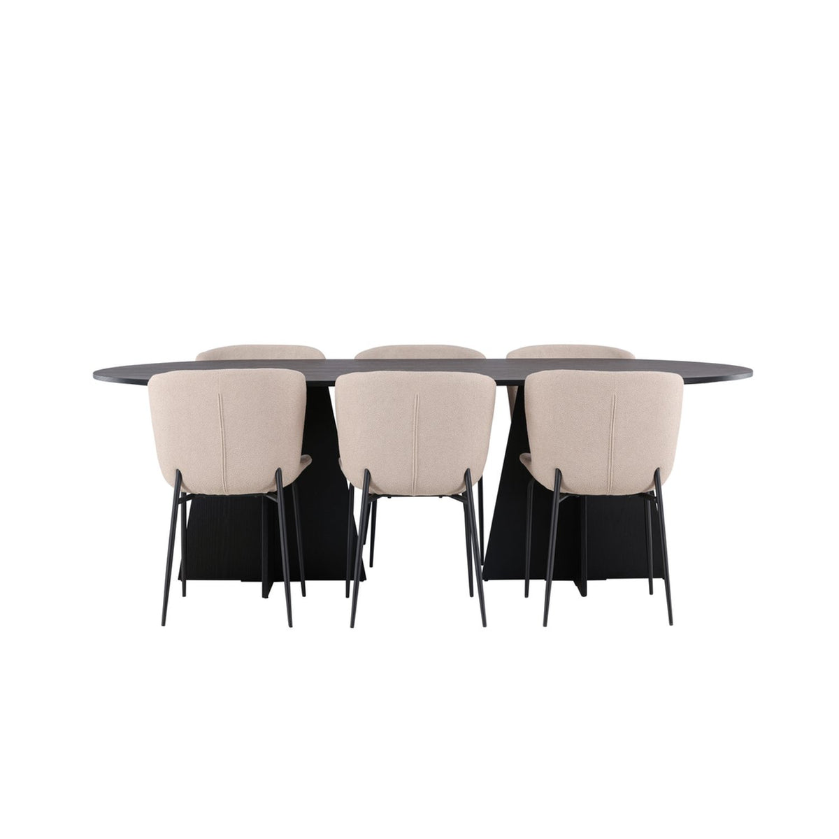 Bootcut, Modesto Oval matgrupp Svart,Brun, Svart, 230 x 115