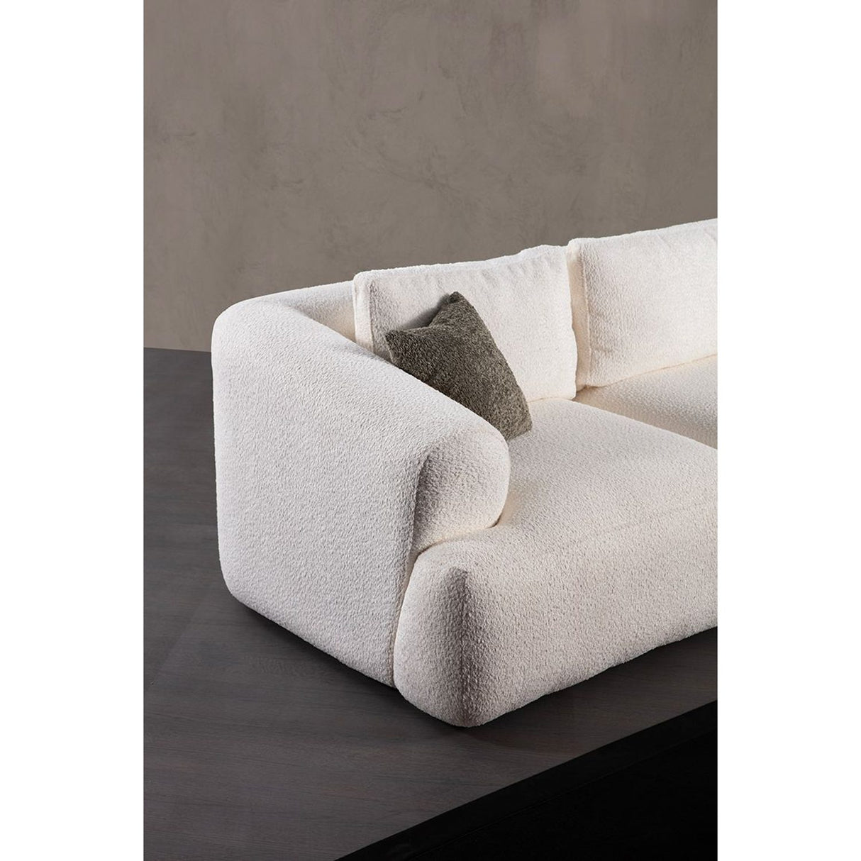 Elias 2-sits soffa Vit