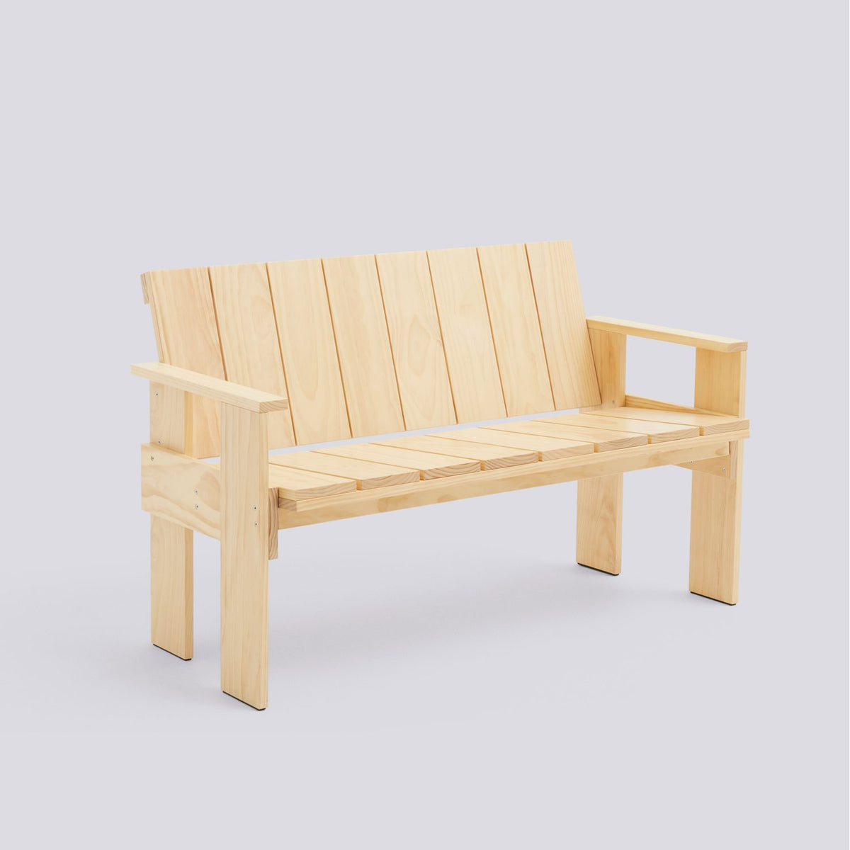 Crate Bänk Iron red