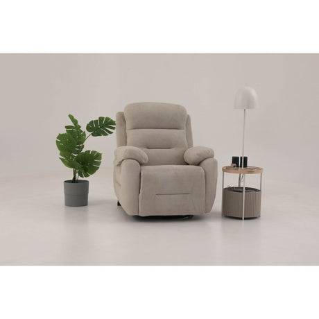Angela Electric Reclinerfåtölj Kräm