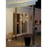 Snöflinga 60cm 60 varmvit LED Ljusdekoration Ute