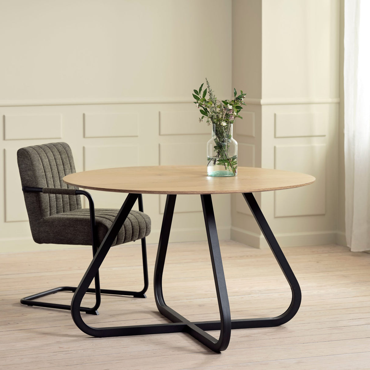Classico Matbord Rund 120 cm, Natur