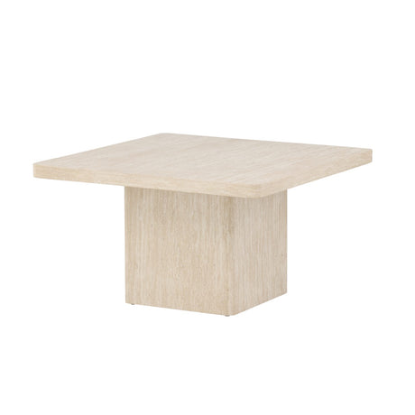 Qvart Soffbord Beige, 80 x 80