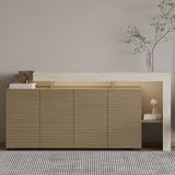 Cork (170 x 80 x 35 cm) Konsolbord Travertin, varm ek