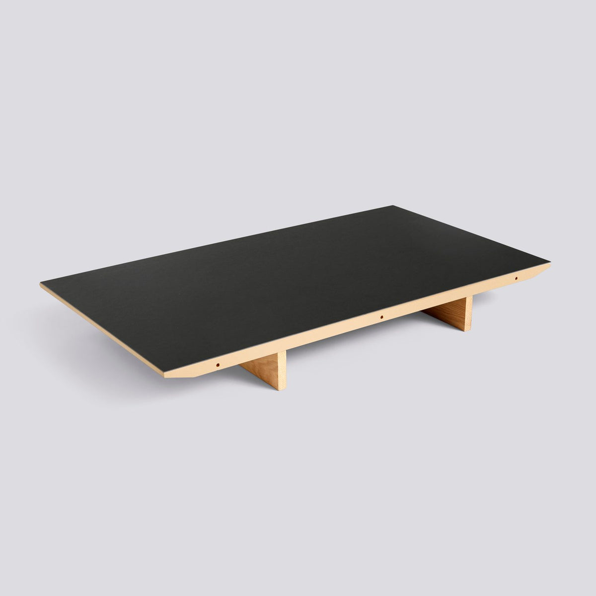 till CPH 30 L50 × B90 cm Iläggsskiva Black, Ek med vattenbaserad lack