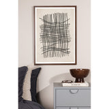 Linjekonst Poster Beige, 30 x 40 cm