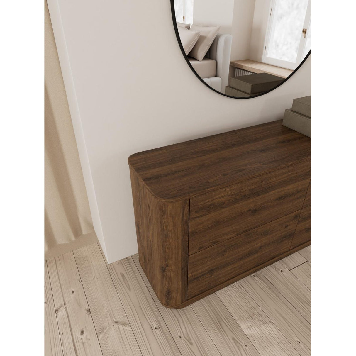Alturo Byrå 160 cm Brun