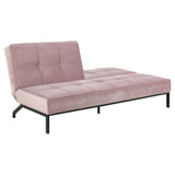 Perugia Bäddsoffa 87x198x95 cm Vic tyg Puderrosa