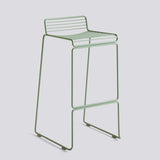 Hee 75 cm Barpall Fall green – pulverlackerat stål