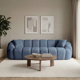 Octavio (268 x 70 x 80 cm) 4-sits soffa Marinblå