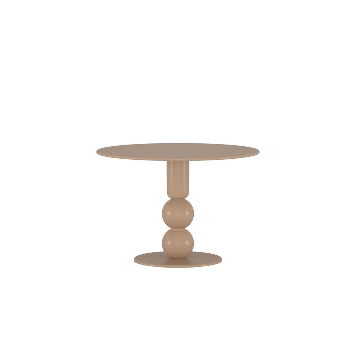 Boule Runt matbord Beige