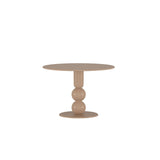 Boule Runt matbord Beige