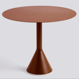 Palissade Cone Bord Ø90 Cm, Järnröd