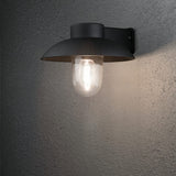 Mani E27 Vägglampa Ute Mattsvart