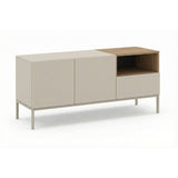 Cailin 140 (140 x 55 x 41,8 cm) TV-bänk Sandsten naturlig ek
