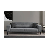Bali 3-sits (222 x 92 x 74 cm) 3-sits bäddsoffa Ljusgrå