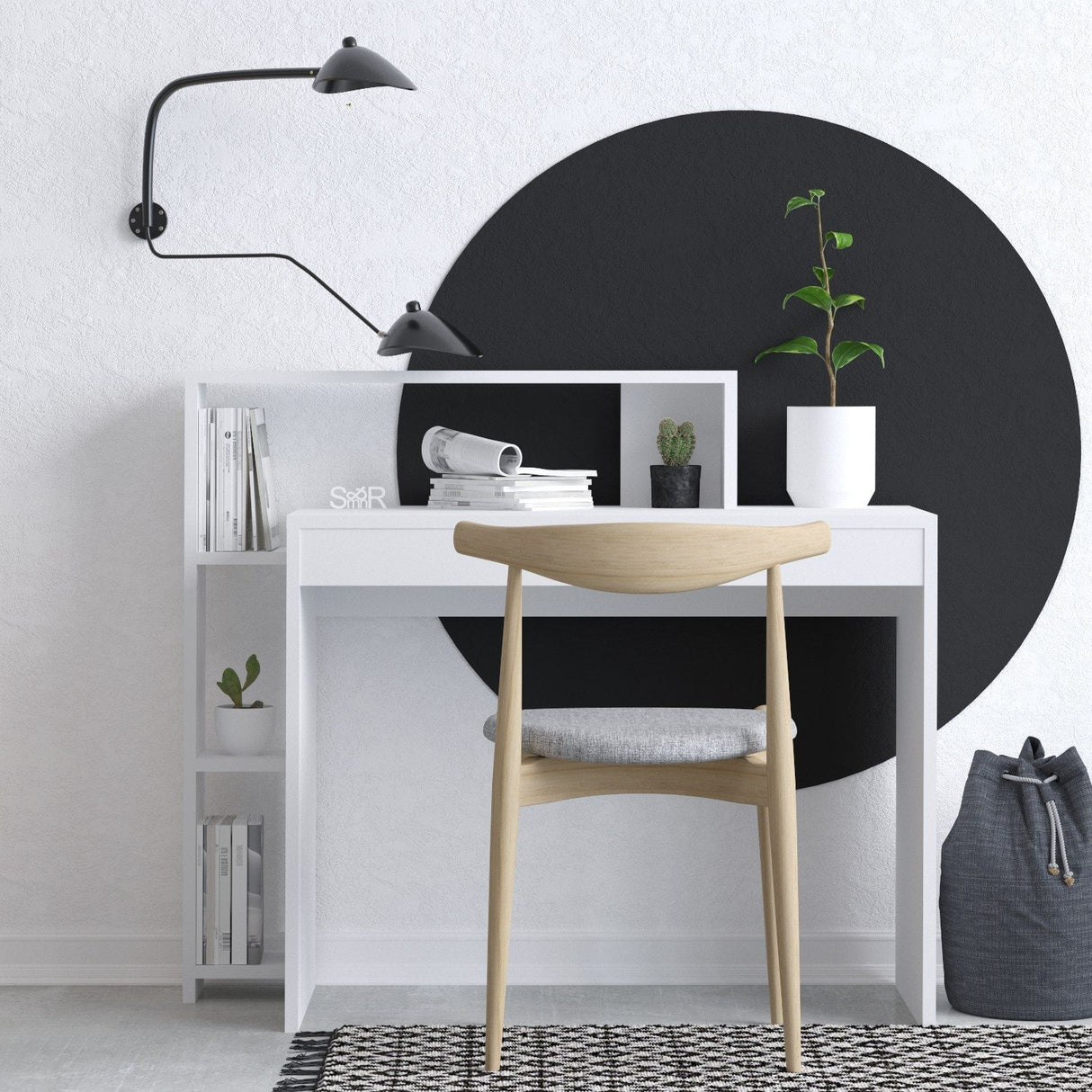 Trella Skrivbord Vit