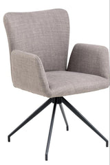 Millau Karmstol Ljusgrå