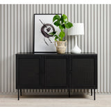 Segmento Sideboard 140 cm Svart
