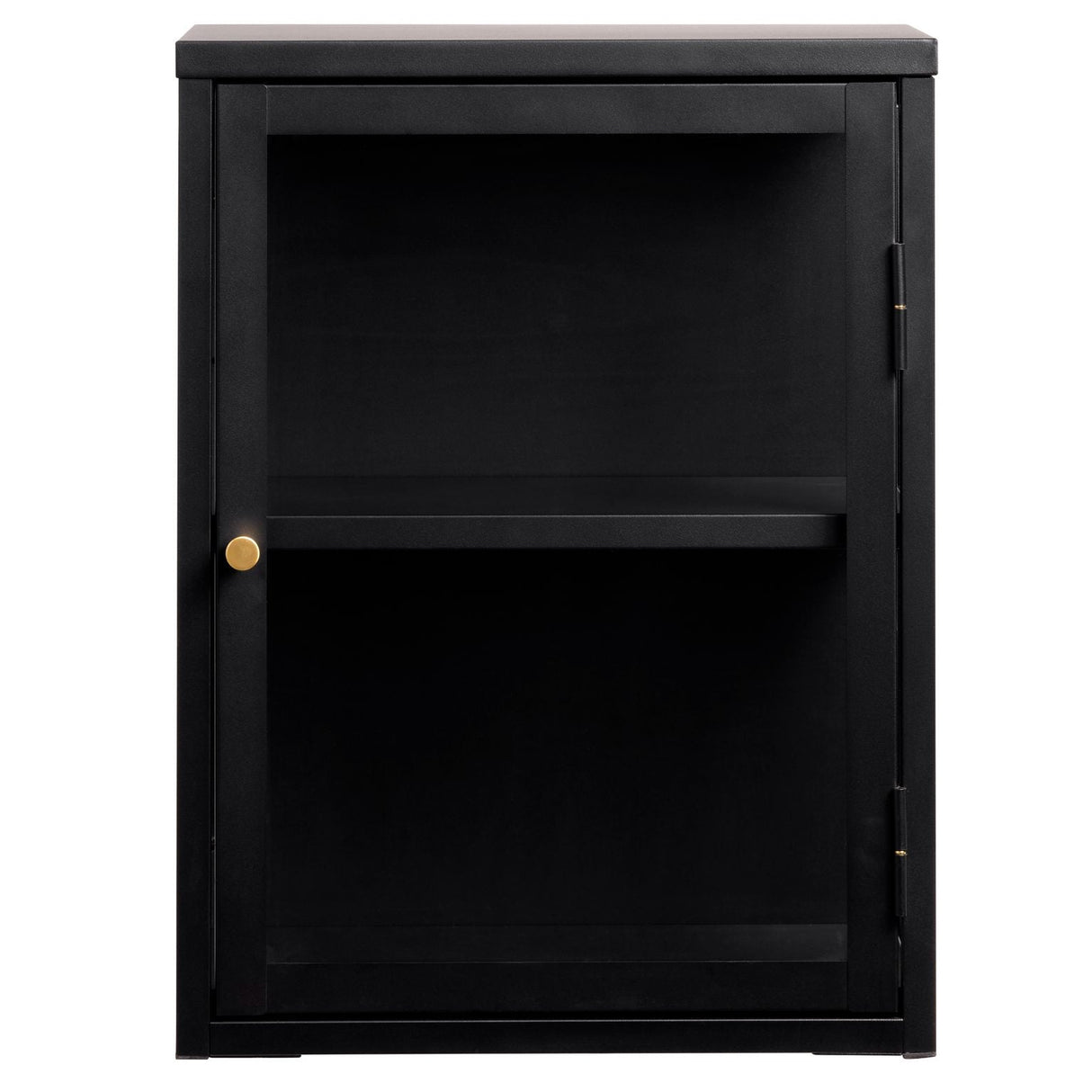 Milano Väggskåp 60 cm svart Glas