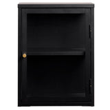 Milano Väggskåp 60 cm svart Glas