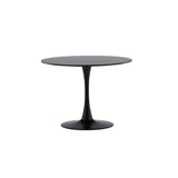 Glade Runt matbord Svart, MDF, ⌀100