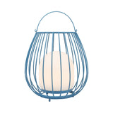 Uppladdningsbar Jim To-Go Bordslampa Blå