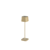 Capri mini bordslampa USB Bordslampa Ute/Inne Gräddvit